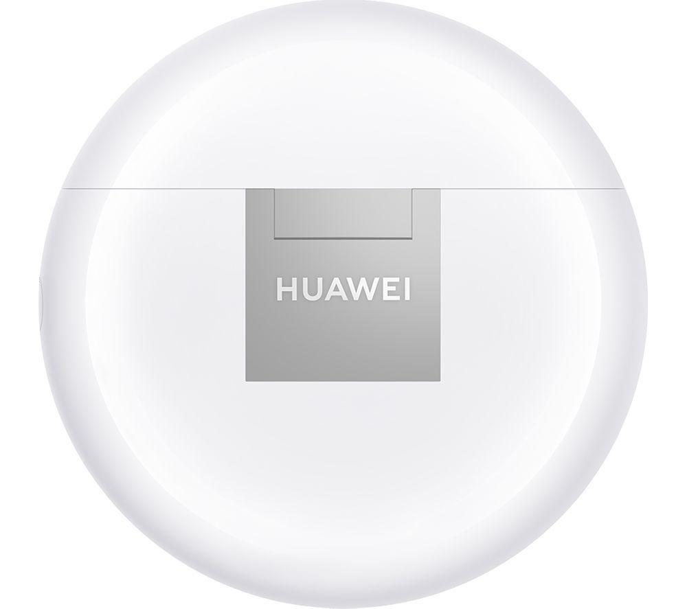 HUAWEI Freebuds 4 Wireless Noise-Cancelling Earphones & Band 6 Bundle - White & Black image number 4 of 9