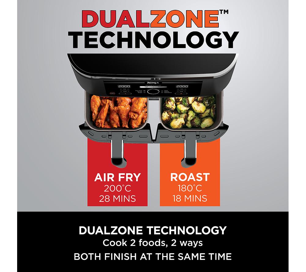 Buy NINJA Foodi MAX Dual Zone AF400UK Air Fryer Black Currys