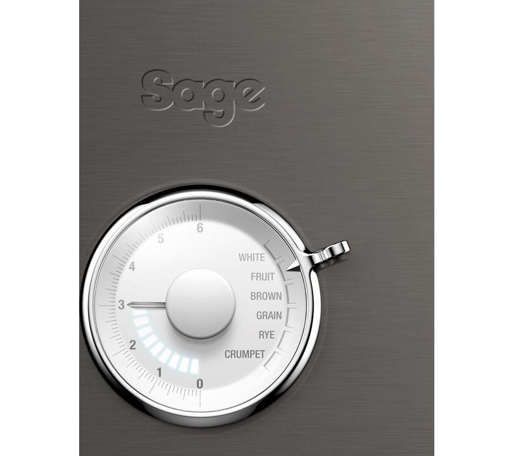 SAGE The Toast Select Luxe BTA735 2-Slice Toaster - Black Stainless Steel image number 3 of 14