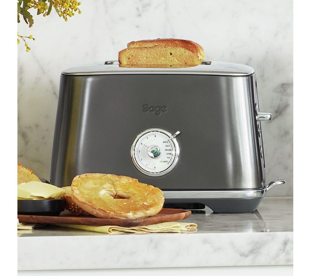 SAGE The Toast Select Luxe BTA735 2-Slice Toaster - Black Stainless Steel image number 10 of 14