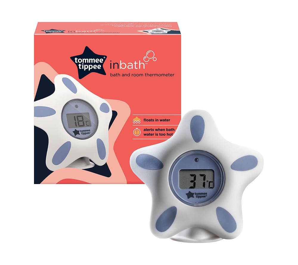 TOMMEE TIPPEE Bath & Room Thermometer - White & Mint image number 5 of 5