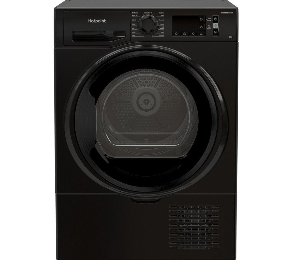 HOTPOINT H3 D81B UK 8 kg Condenser Tumble Dryer - Black