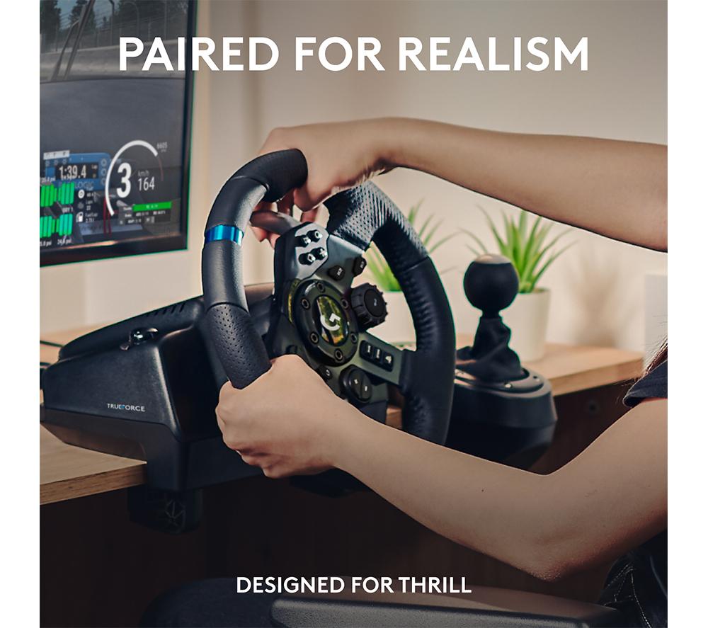 Logitech G27 Force feedback Racing Wheel, Video Gaming, Video Game  Consoles, Others on Carousell