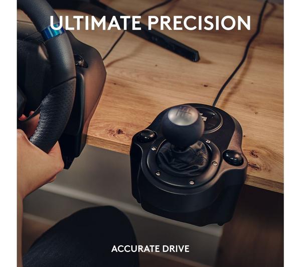 LOGITECH G923 Xbox & PC Racing Wheel, Pedals & Driving Force Shifter Bundle image number 2