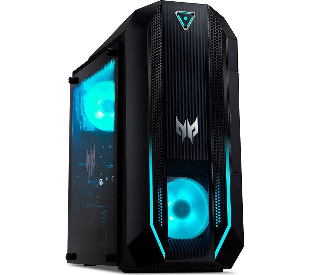 Image of ACER Predator Orion 3000 PO3-630 Gaming PC - Intel®Core i5, RTX 3060 Ti, 1 TB HDD & 256 GB SSD, Black