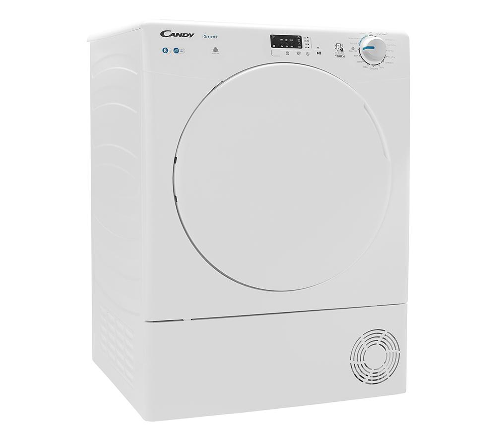 Buy CANDY Smart KSE C8LF NFC 8 kg Condenser Tumble Dryer White Currys