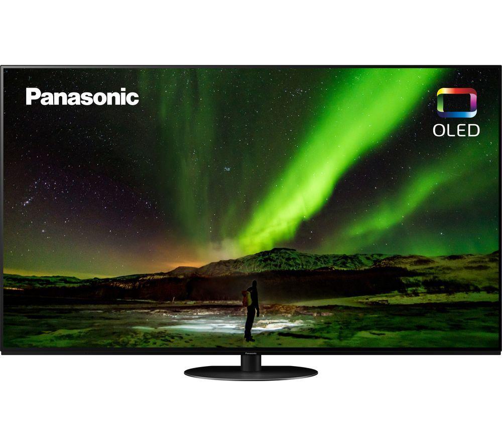 55 PANASONIC TX-55JZ1500B  Smart 4K Ultra HD HDR OLED TV with Google Assistant & Amazon Alexa