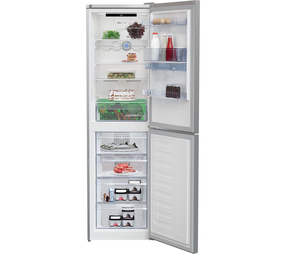 BEKO Pro HarvestFresh CNG4601DVPS 50/50 Fridge Freezer - Stainless Steel Effect image number 3 of 10