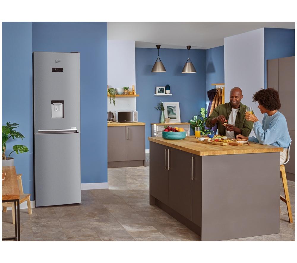 BEKO Pro HarvestFresh CNG4601DVPS 50/50 Fridge Freezer - Stainless Steel Effect image number 16 of 19