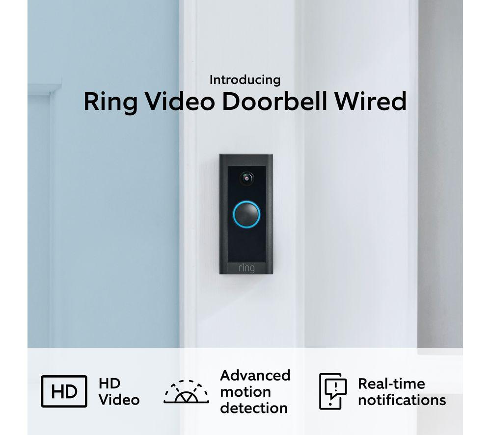 Buy RING Video Doorbell - Wired | Currys