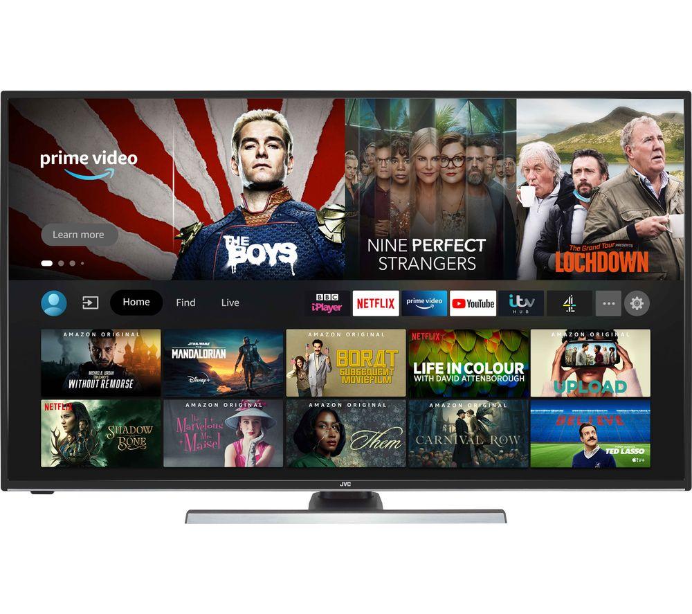 JVC LT-50CF810 50' Smart 4K Ultra HD HDR LED Fire TV with Amazon Alexa - image 1