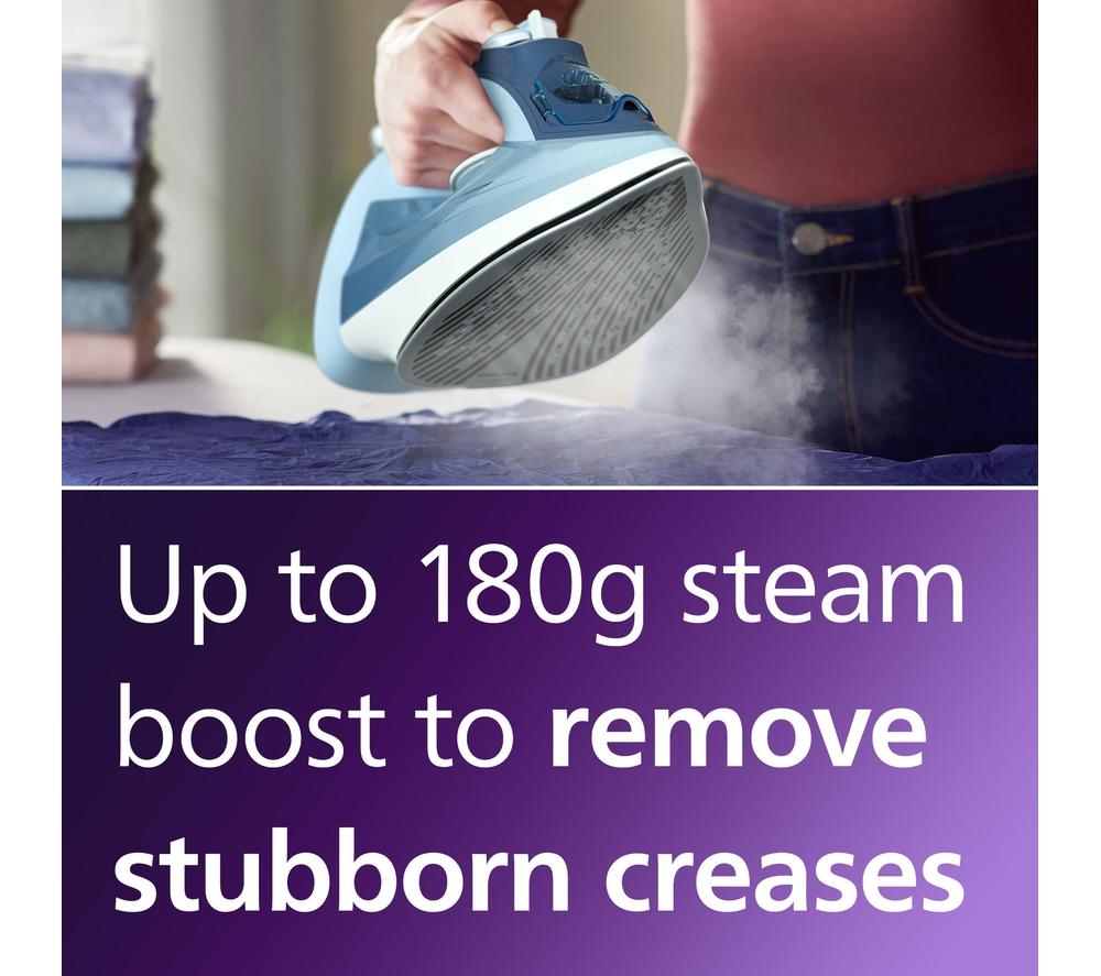 PHILIPS 5000 Series SteamGlide Plus DST5030/26 Steam Iron - Blue image number 2 of 9
