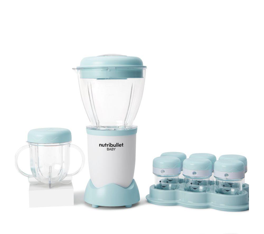 NUTRIBULLE Baby Blender  Blue & White review