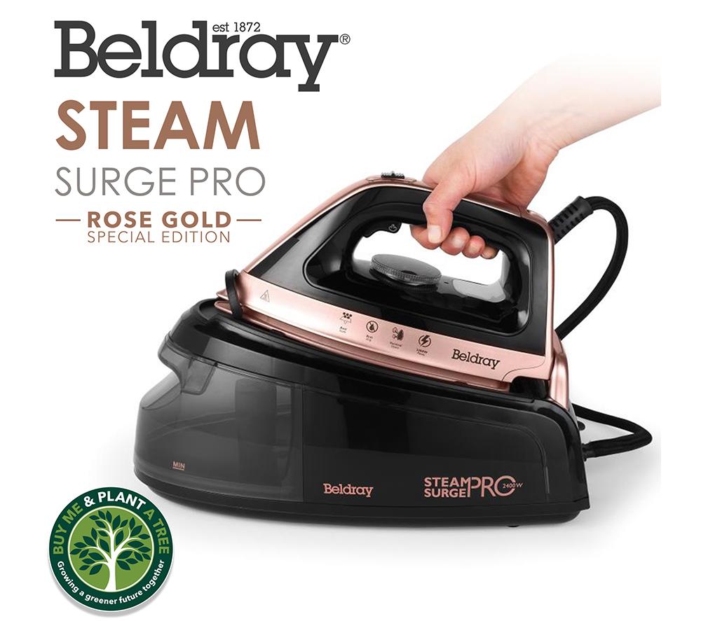 BELDRAY Steam Surge Pro BEL01137 Steam Generator Iron - Rose Gold image number 5 of 6