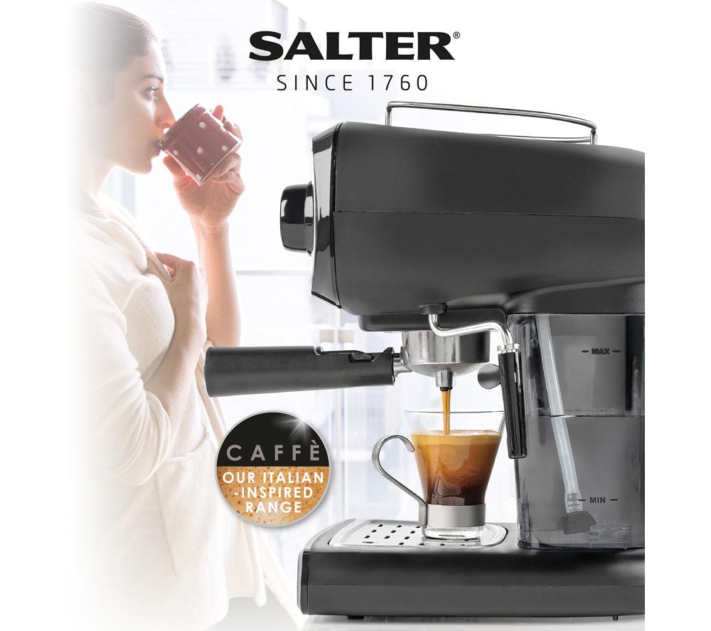 Buy SALTER Caffé Barista Pro EK4369 Coffee Machine Silver Currys