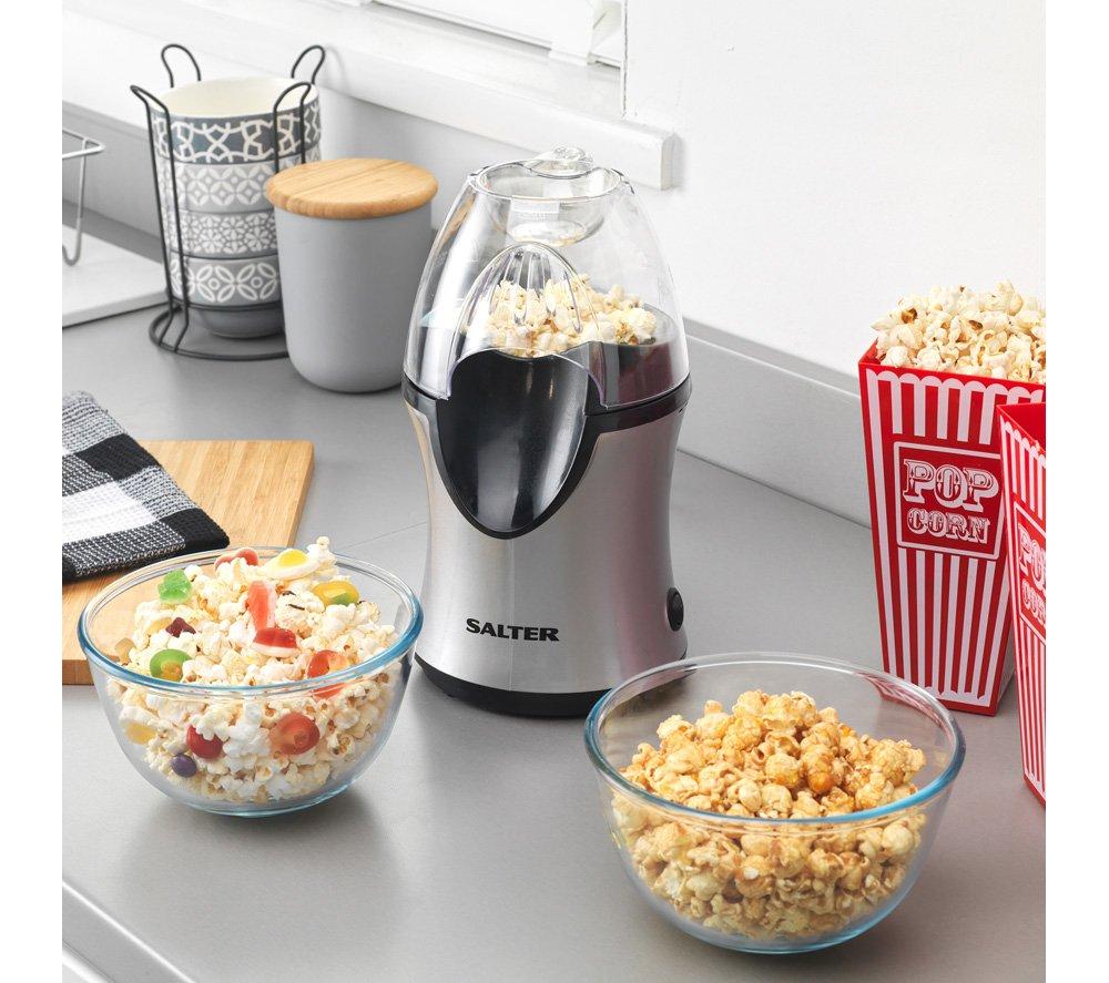 Popcorn Maker Healthy Electric Hot Air Popper Machine 1200 W Red/Black