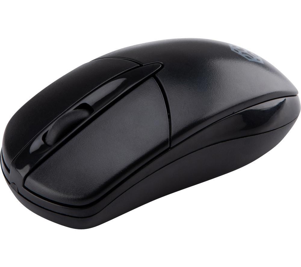 PRIZM M198W Wireless Optical Mouse, Black