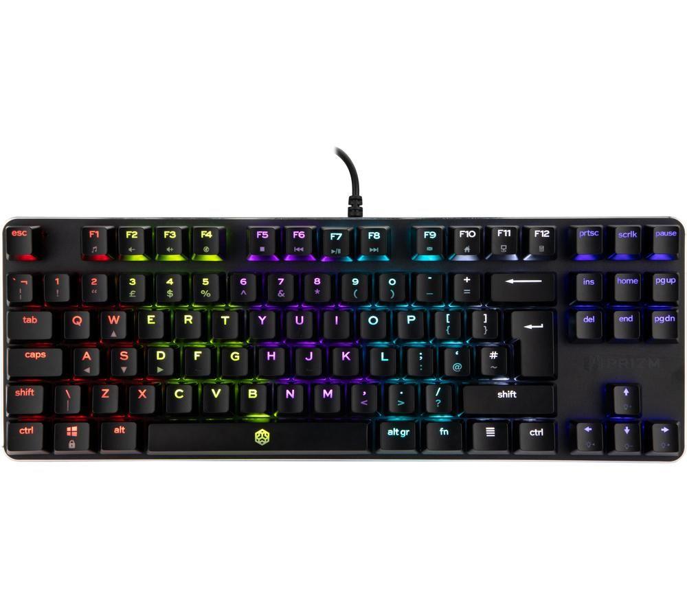 PRIZM Rogue Mechanical Gaming Keyboard, Black