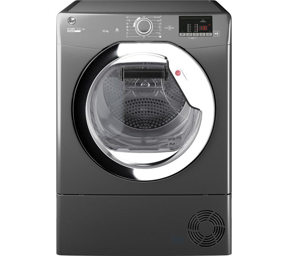 HOOVER H-Dry 300 HLE C10DCER WiFi-enabled 10 kg Condenser Tumble Dryer - Graphite