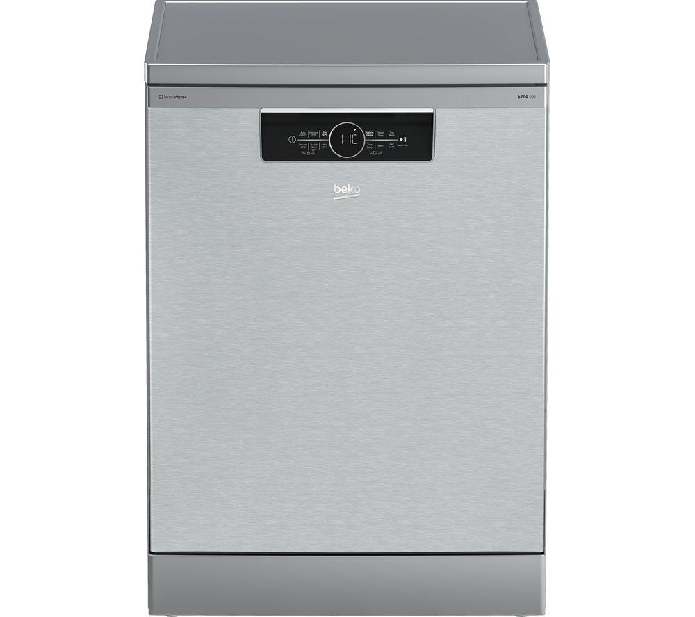 BEKO BDFN36640CX Full-size Dishwasher – Stainless Steel, Stainless Steel