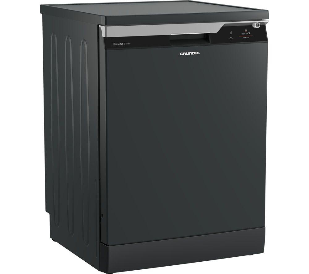 GRUNDIG GNFP5540DWA Full-size WiFi-enabled Dishwasher - Anthracite image number 3 of 10