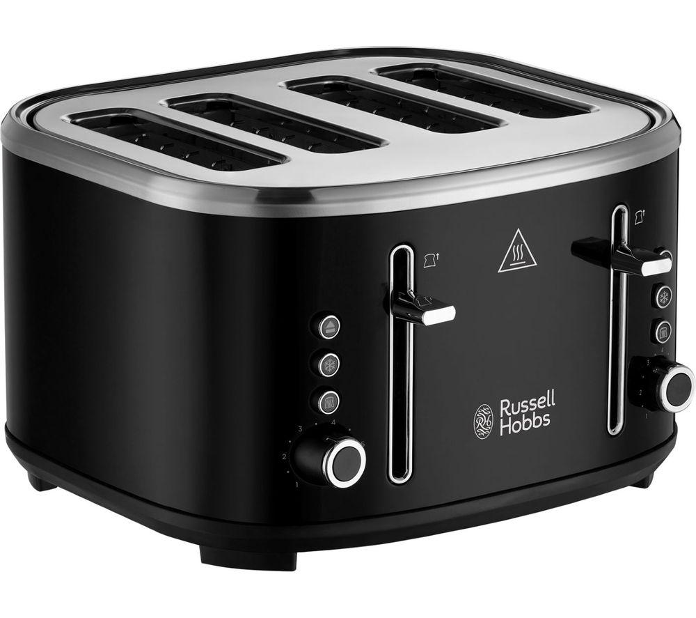 RUSSELL HOBBS Stylevia 26292 4-Slice Toaster - Black