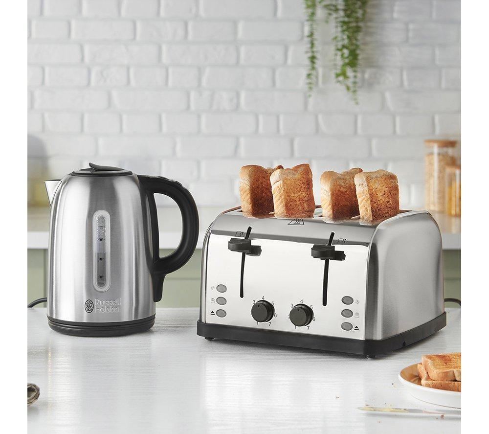 RUSSELL HOBBS Digital Quiet Boil 21040 Jug Kettle - Silver image number 7 of 10