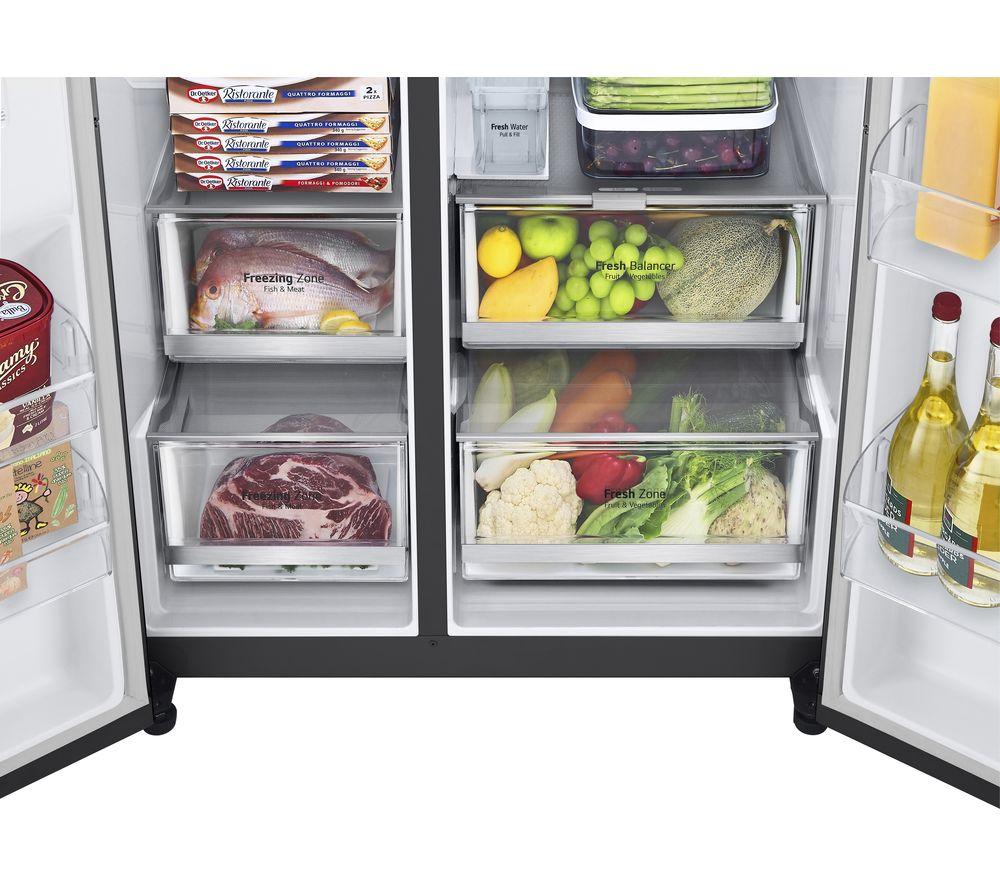 Buy LG InstaView GSXV91MCAE AmericanStyle Smart Fridge Freezer Matte