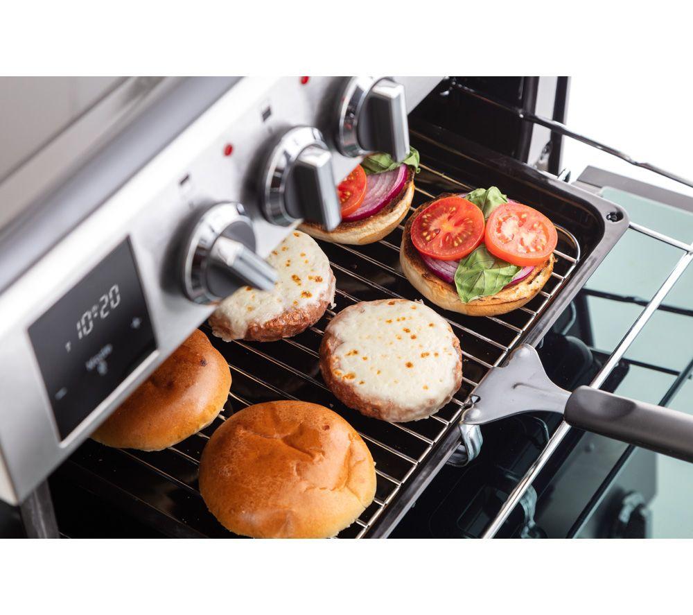 RANGEMASTER Professional Plus PROPL60DFFSS/C 60 cm Dual Fuel Cooker - Stainless Steel & Chrome image number 5 of 6