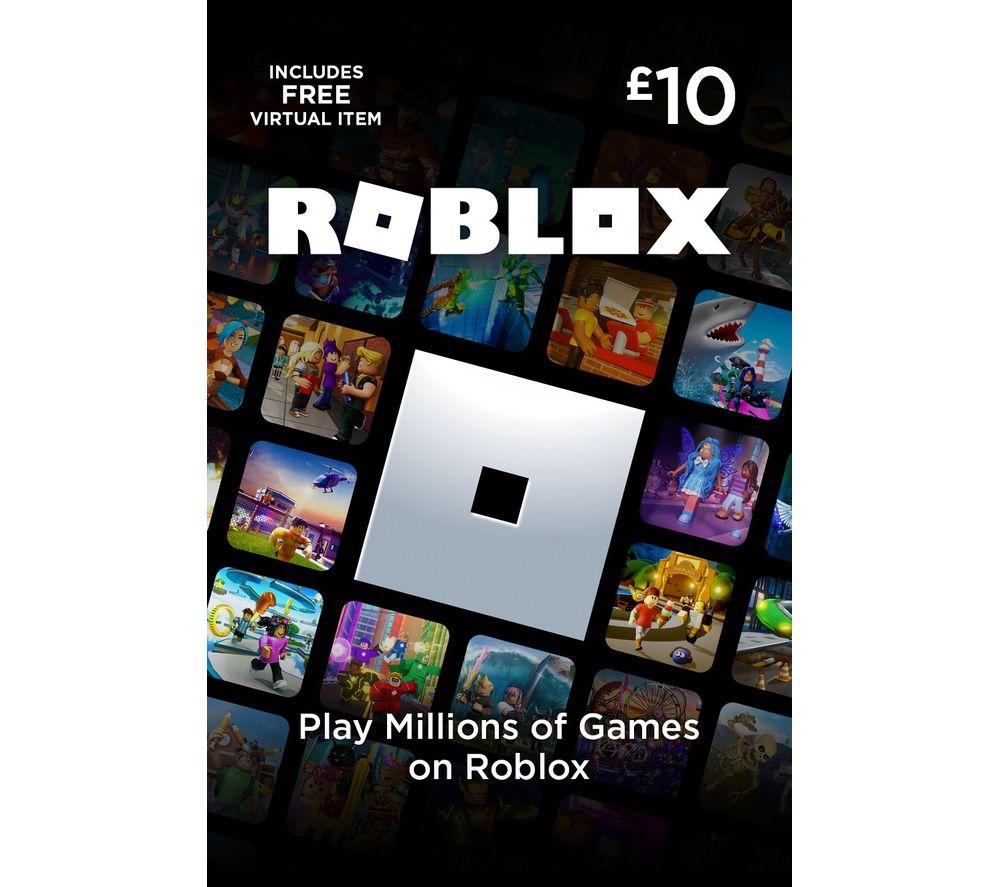 Roblox Gift Card in a Hand Over Gift Cards Background Editorial