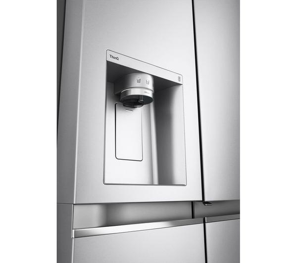 LG Door-in-Door GSJV91BSAE American-Style Smart Fridge Freezer - Stainless Steel image number 8