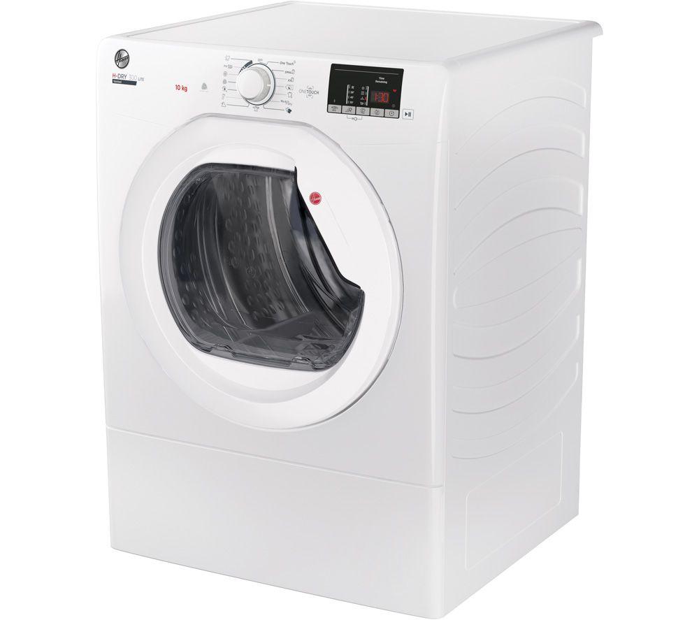 HOOVER H-Dry 300 HLE V10DG-80 10 kg Vented Tumble Dryer - White image number 2 of 7