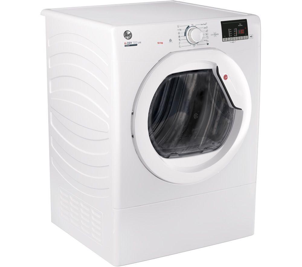 HOOVER H-Dry 300 HLE V10DG-80 10 kg Vented Tumble Dryer - White image number 3 of 7