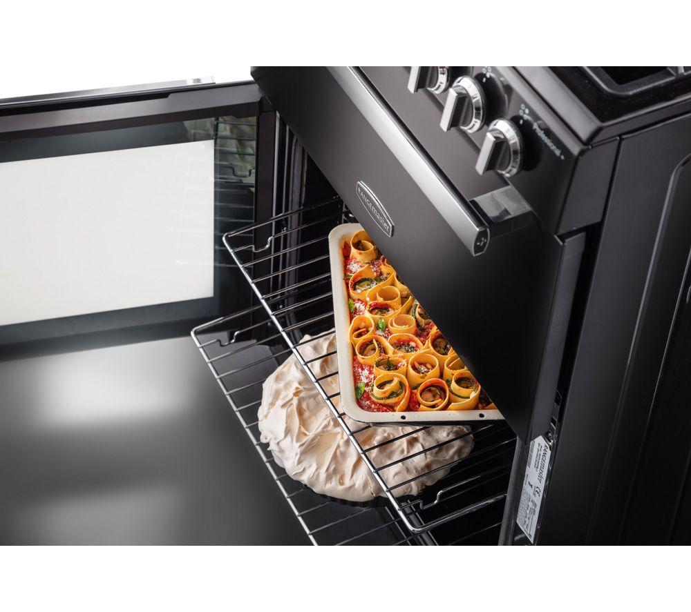 RANGEMASTER Professional Plus PROPL60DFFBL/C 60 cm Dual Fuel Cooker - Black & Chrome image number 5 of 11