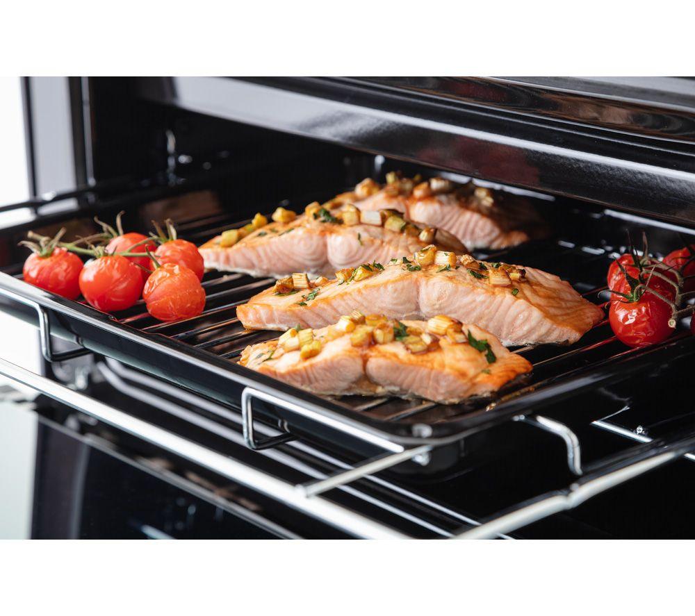 RANGEMASTER Professional Plus PROPL60DFFBL/C 60 cm Dual Fuel Cooker - Black & Chrome image number 6 of 11