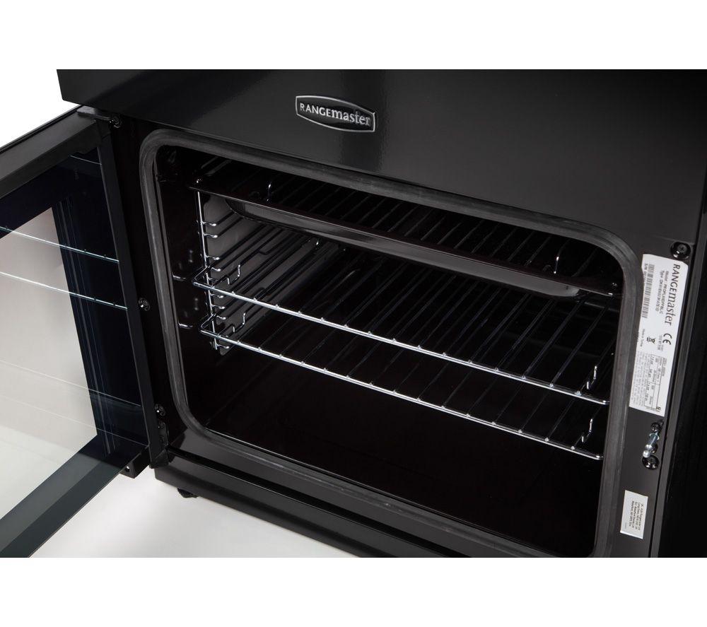RANGEMASTER Professional Plus PROPL60DFFBL/C 60 cm Dual Fuel Cooker - Black & Chrome image number 10 of 11