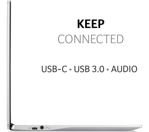 ACER 314 Touch 14" Chromebook - MediaTek MT8183C, 128 GB eMMC, Silver image number 7