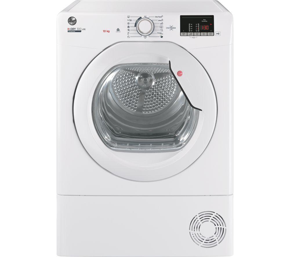 HOOVER H-Dry 300 HLE C10DG WiFi-enabled 10 kg Condenser Tumble Dryer - White