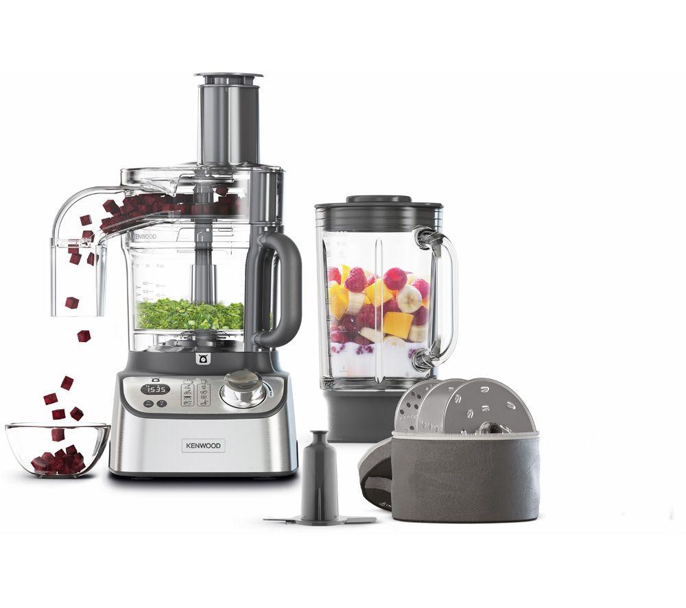 Kenwood MultiPro Express FDM71.960 Food Processor - Silver, Silver/Grey