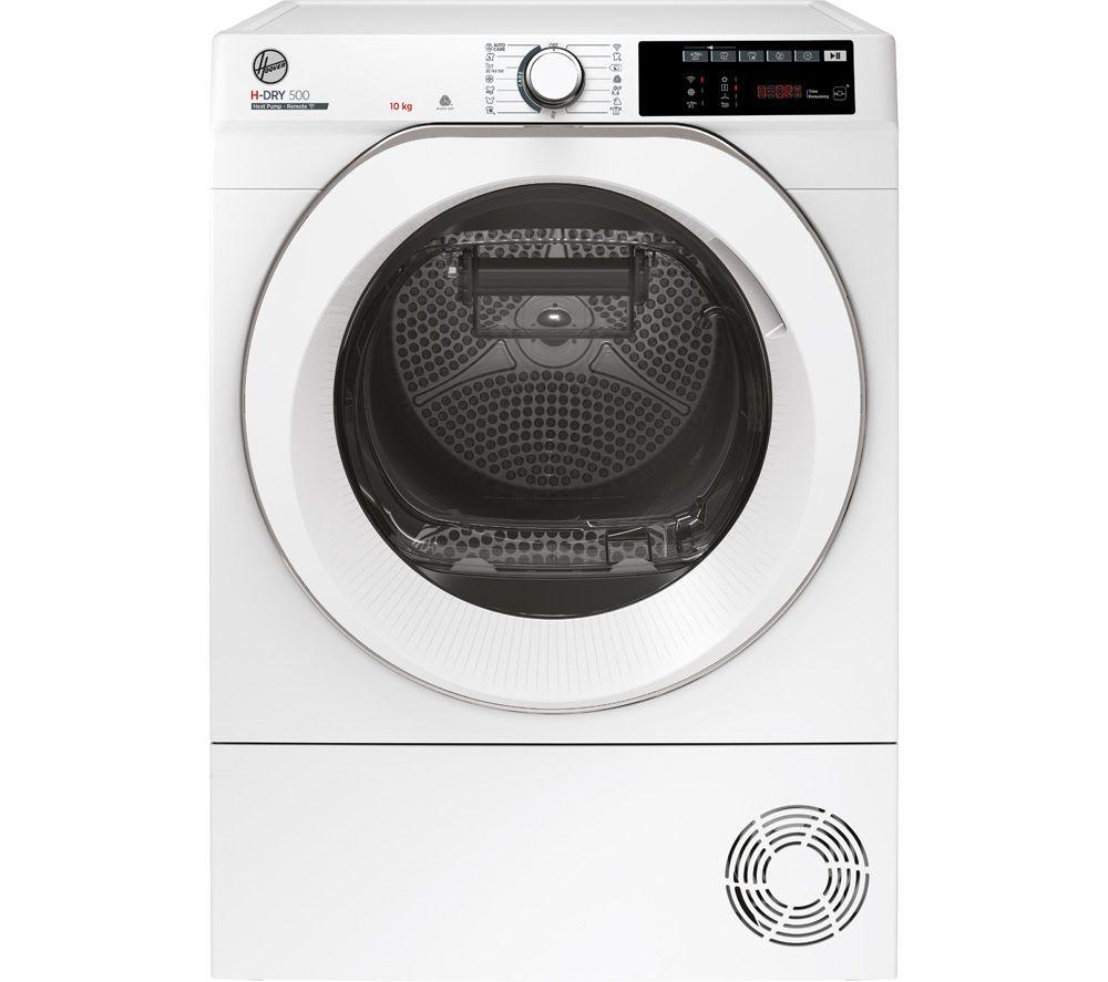 Image of HOOVER H-Dry 500 NDE H10A2TCE WiFi-enabled 10 kg Heat Pump Tumble Dryer  White