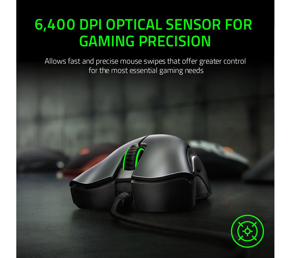 RAZER DeathAdder Essential Optical Gaming Mouse image number 2 of 8
