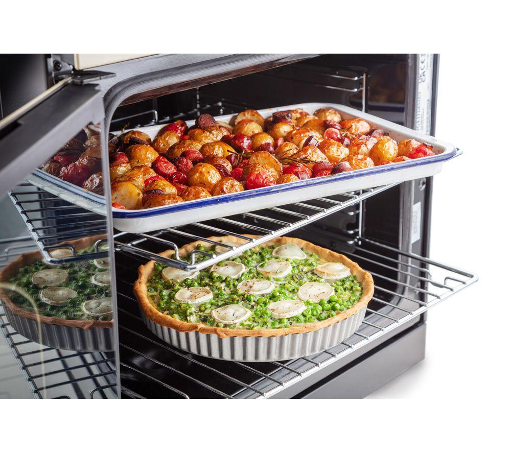 RANGEMASTER Classic CLA60NGFBL/C 60 cm Gas Cooker - Black & Chrome image number 4 of 5