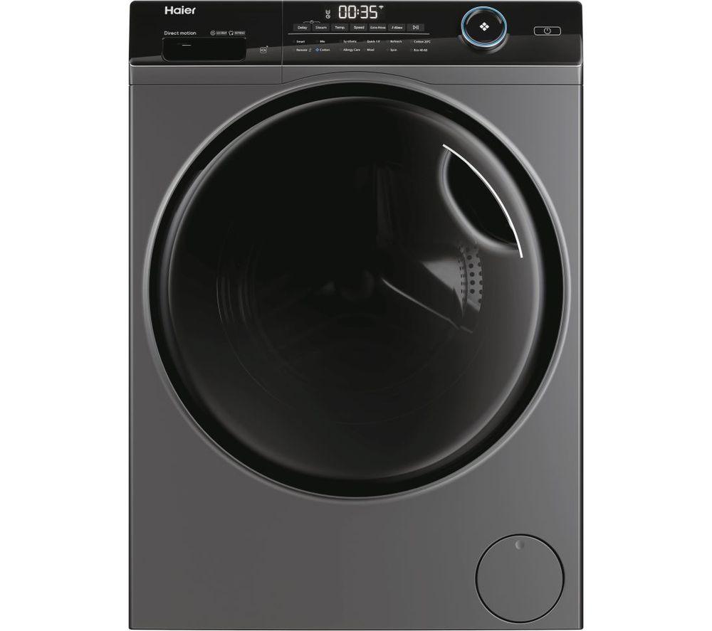 HAIER I-Pro Series 5 HW90-B14959S8U1 WiFi-enabled 9 kg 1400 rpm Washing Machine - Anthracite, Silver