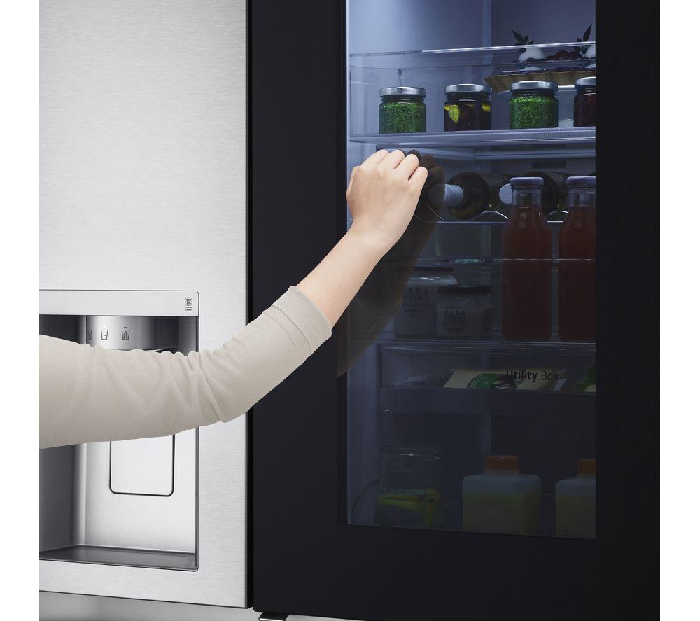 Buy LG InstaView GSXV91BSAE AmericanStyle Smart Fridge Freezer Stainless Steel Currys