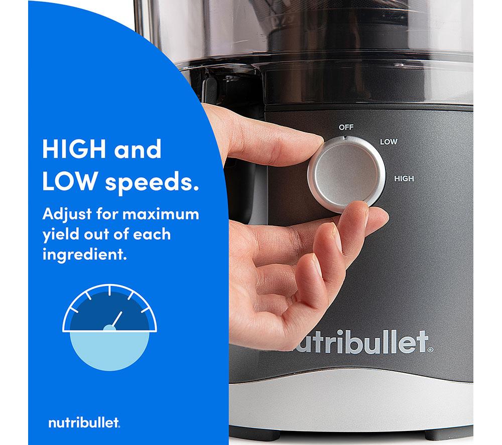NUTRIBULLET 800 W Juicer - Grey image number 5 of 14