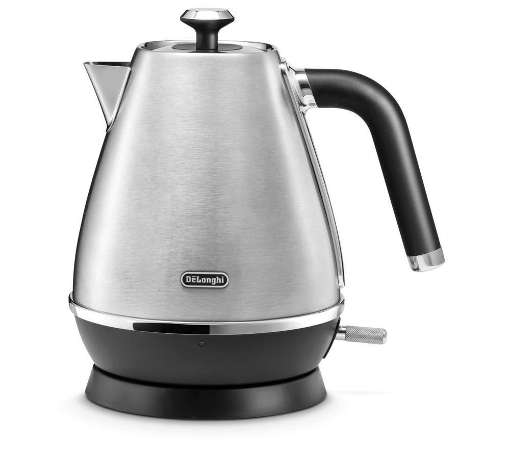 Delonghi cheap silver kettle