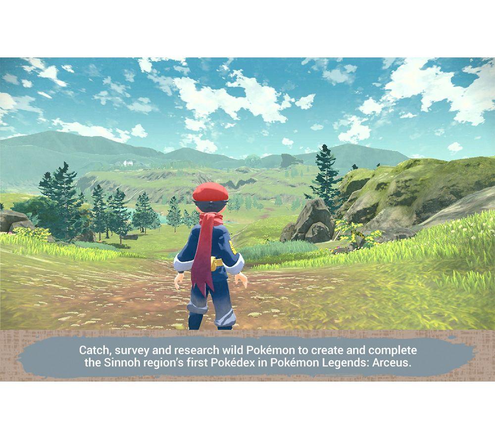 Smyths Toys UK on X: In the Pokémon Legends: Arceus Nintendo Switch game,  it's your task to survey wild Pokémon and create the region's first  Pokédex. Explore the Hisui region of ages