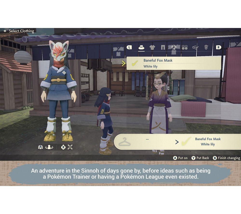 Smyths Toys UK on X: In the Pokémon Legends: Arceus Nintendo Switch game,  it's your task to survey wild Pokémon and create the region's first  Pokédex. Explore the Hisui region of ages