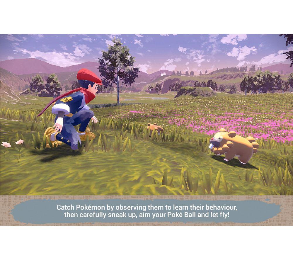 Smyths Toys UK on X: In the Pokémon Legends: Arceus Nintendo Switch game,  it's your task to survey wild Pokémon and create the region's first  Pokédex. Explore the Hisui region of ages