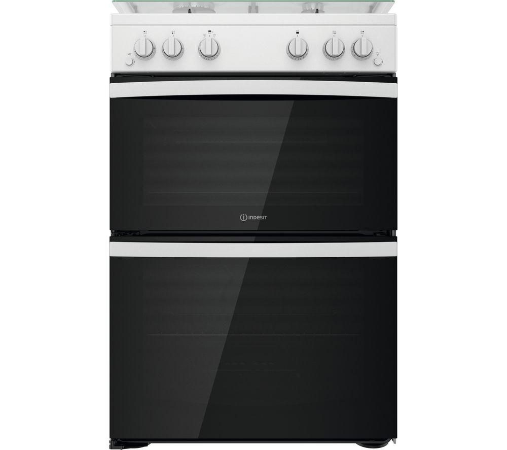 Buy INDESIT ID67G0MCW 60 cm Gas Cooker White Currys